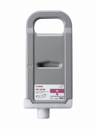 Canon PFI-701M Tintapatron iPF8000S, 9000S nyomtatókhoz, magenta, 700ml