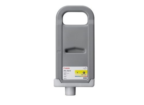 Canon PFI-701Y Tintapatron iPF8000S, 9000S nyomtatóhoz, sárga, 700ml