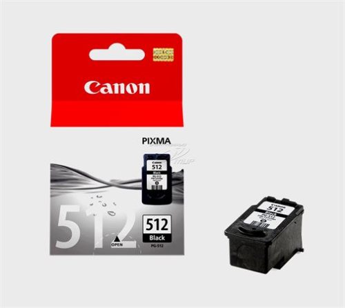 Canon PG-512 Tintapatron Pixma MP240, 260, 480 nyomtatókhoz, fekete, 401 oldal