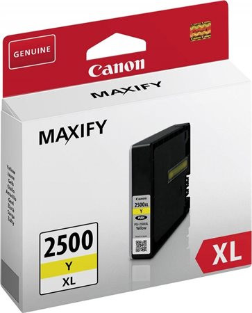 Canon PGI-2500YXL Tintapatron Maxify MB5350 nyomtatókhoz, sárga, 19,3 ml