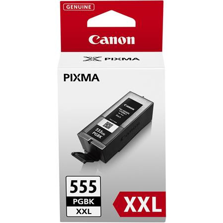 Canon PGI-555XXL  Tintapatron   , Pixma iX6850 és MX925 nyomtatókhoz, fekete, 37 ml, 1k