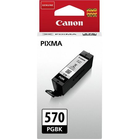 Canon PGI-570B Tintapatron Pixma MG5750, 6850, 7750 nyomtatókhoz, fekete, 15 ml