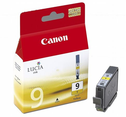 Canon PGI-9Y Tintapatron Pixma Pro 9500 nyomtatókhoz, sárga, 930 oldal