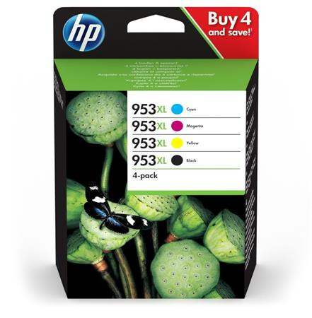 HP 3HZ52AE Tintapatron multipack, OfficeJet Pro 8210, 8700-as sorozathoz, HP  953XL, b+c+m+y, 2k+3*1,6k