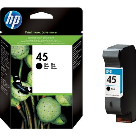 HP 51645AE Tintapatron DeskJet 710c, 720c, 815c nyomtatókhoz, HP  45, fekete, 42ml