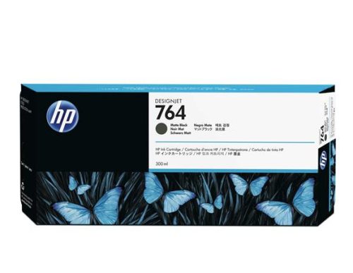 HP C1Q16A Tintapatron Designjet T3500 nyomtatóhoz, HP  764, matt fekete, 300ml