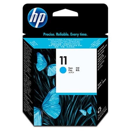 HP C4811A Tintapatron fej DesignJet 500, 800 nyomtatókhoz, HP  11, cián