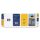 HP C4943A Tintapatron DesignJet 5000 nyomtatóhoz, HP  83, uv sárga, 680ml
