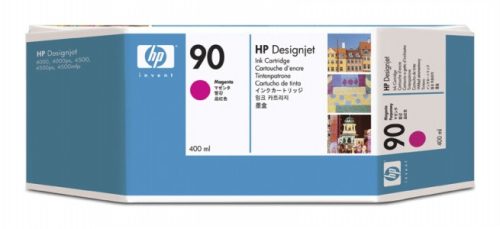 HP C5063A Tintapatron DesignJet 4000 nyomtatóhoz, HP  90, magenta, 400ml