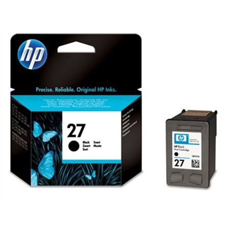HP C8727AE Tintapatron DeskJet 3318, 3320, 3325 nyomtatókhoz, HP  27, fekete, 10ml