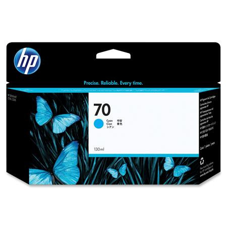 HP C9452A Tintapatron DesignJet Z2100, 3200 sorozat nyomtatókhoz, HP  70, cián, 130ml 