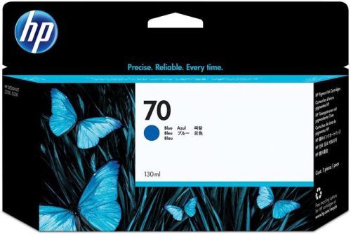 HP C9458A Tintapatron DesignJet Z2100, 3200 sorozat nyomtatókhoz, HP  70 kék, 130ml 