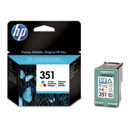 HP CB337EE Tintapatron DeskJet D4260, OfficeJet J5780 nyomtatókhoz, HP  351, színes, 3,5ml