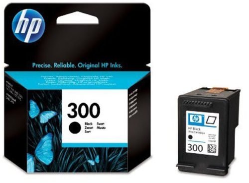 HP CC640EE Tintapatron DeskJet D2560, F4224, F4280 nyomtatókhoz, HP  300, fekete, 200 oldal