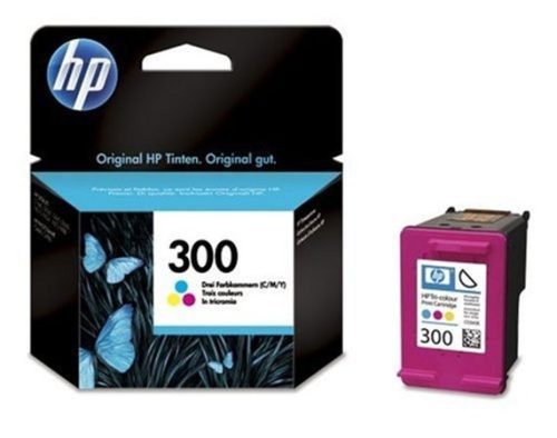 HP CC643EE Tintapatron DeskJet D2560, F4224, F4280 nyomtatókhoz, HP  300, színes, 165 oldal