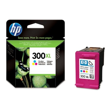HP CC644EE Tintapatron DeskJet D2560, F4224, F4280 nyomtatókhoz, HP  300xl, színes, 440 oldal