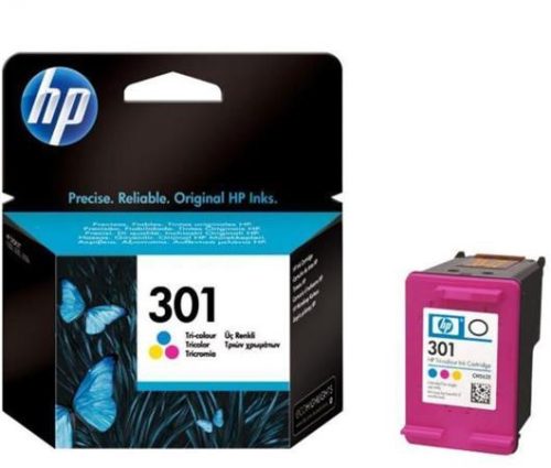 HP CH562EE Tintapatron DeskJet 2050 nyomtatóhoz, HP  301, színes, 165 oldal