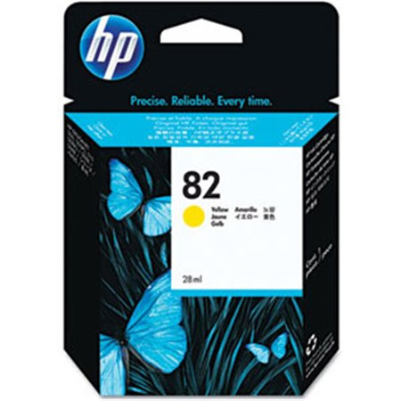 HP CH568A Tintapatron DesignJet 510 nyomtatóhoz, HP  82, sárga, 28ml