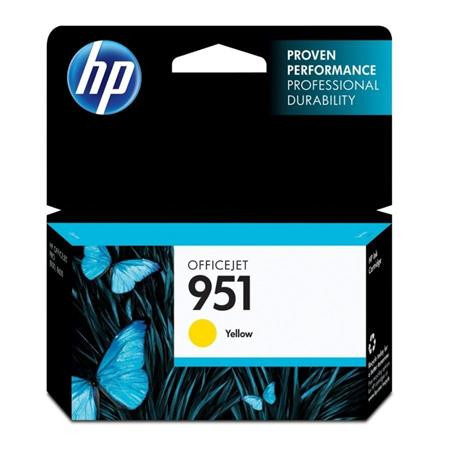 HP CN052AE Tintapatron OfficeJet Pro 8100, 8600 nyomtatókhoz, HP  951, sárga, 0,75k