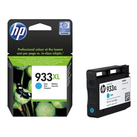 HP CN054AE Tintapatron OfficeJet 6700 nyomtatóhoz, HP  933xl, cián, 825 oldal