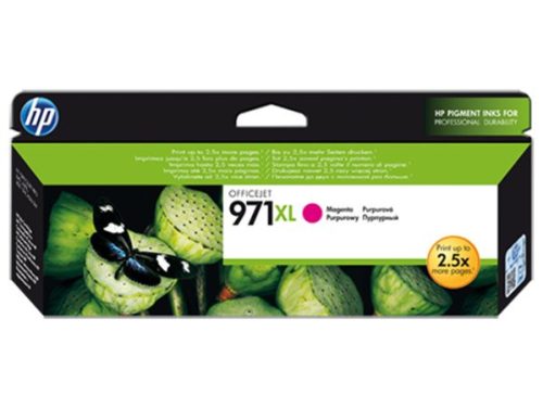 HP CN627AE Tintapatron OfficeJet Pro X451,,X476, X551, X576 nyomtatókhoz, HP  971xl, magenta, 6,6k