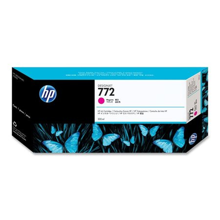 HP CN629A Tintapatron DesignJet Z5200 nyomtatóhoz, HP  772, magenta, 300ml