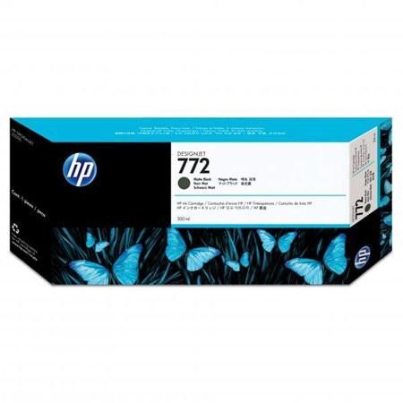 HP CN635A Tintapatron DesignJet Z5200 nyomtatóhoz, HP  772, matt fekete, 300ml