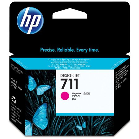 HP CZ131A Tintapatron DesignJet T120,T520 nyomtatókhoz, HP  711, magenta, 29 ml