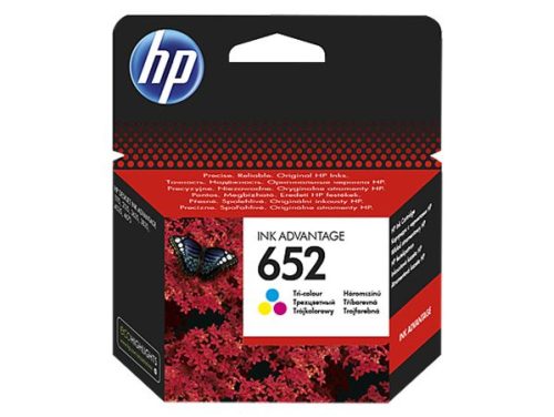 HP F6V24AE Tintapatron Deskjet Ink Advantage 1115 nyomtatókhoz, HP  652, színes, 200 oldal