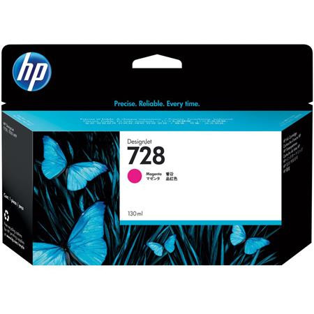 HP F9J66A Tintapatron DesignJet T730, T830 nyomtatókhoz, HP  728, magenta, 130 ml