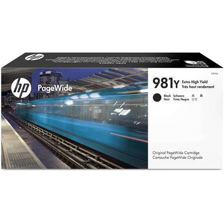 HP L0R16A Tintapatron Color PageWide Enterprise 556, 586 nyomtatókhoz, HP  981Y, fekete, 20k