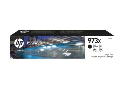 HP L0S07AE Tintapatron PageWide Pro 452, 477, Managed P57750, P55250 nyomtatókhoz, HP  973X, fekete, 10k