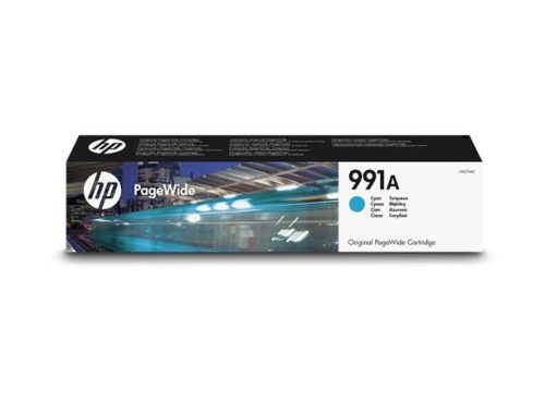 HP M0J74AE Tintapatron PageWide Pro 755, 772, 777 nyomtatókhoz, HP  991A, cián, 8k