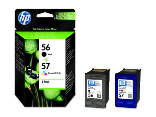 HP SA342AE Tintapatron multipack DeskJet 450c, HP  56/57, fekete, színes, 520+500 oldal