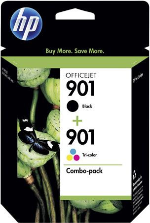 HP SD519AE Tintapatron multipack OfficeJet J4580, 4660, 4680 nyomtatókhoz, HP  901, fekete, színes, 700+360 oldal