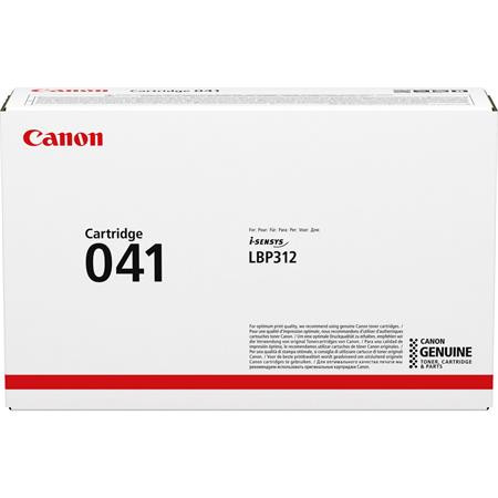 Canon CRG-041 Lézertoner  i-SENSYS LBP312x nyomtatóhoz, fekete, 10k