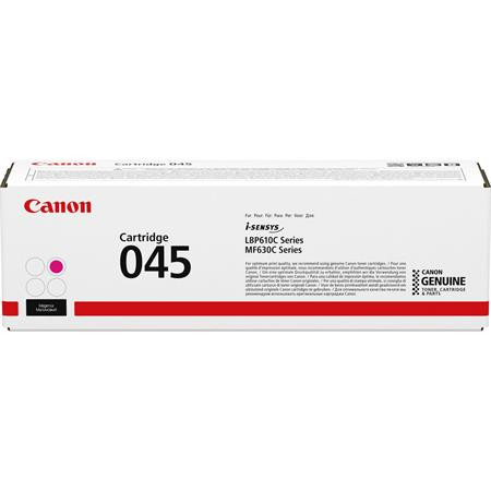 Canon CRG-045 Lézertoner i-SENSYS LBP613Cdw, LBP611Cn MF635Cx, MF633Cdw, MF631Cn nyomtatókhoz, magenta, 1,3k