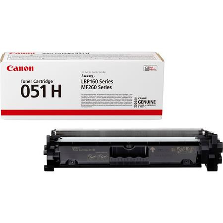 Canon CRG-051H Lézertoner i-SENSYS LBP162dw, MF269dw, MF267dw, MF264dw nyomtatókhoz, fekete, 4,1k