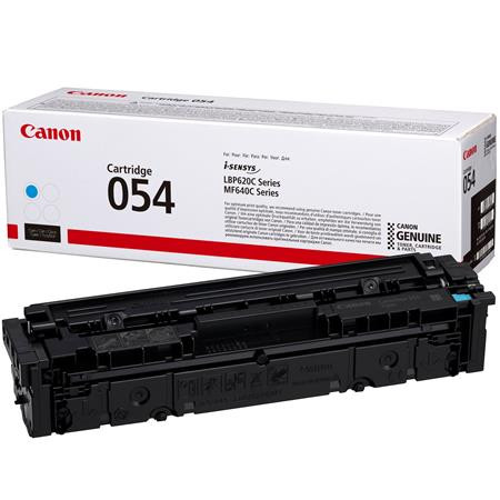 Canon CRG-054 Lézertoner i-Sensys LBP621 623, MF641, 643 nyomtatókhoz, cián, 1,2k
