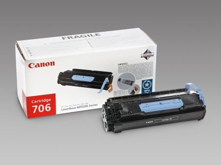 Canon CRG-706B Lézertoner i-SENSYS MF 6530, 6540PL, 6560PL nyomtatókhoz, fekete, 5k
