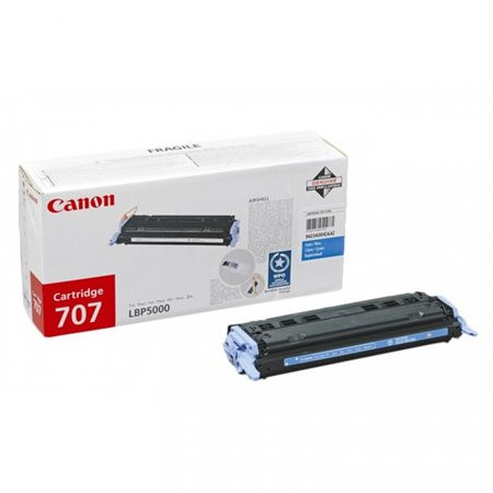 Canon CRG-707C Lézertoner i-SENSYS LBP 5000, 5100 nyomtatókhoz, cián, 2,5k