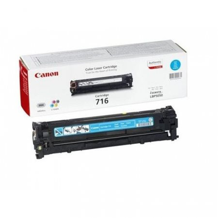 Canon CRG-716C Lézertoner i-SENSYS LBP 5050 nyomtatóhoz, cián, 1,5k
