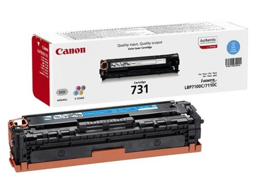 Canon CRG-731C Lézertoner MF 8230 nyomtatóhoz, cián, 1,5k
