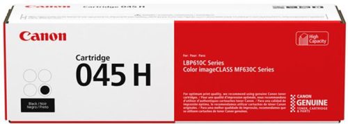 Canon CRG-045HB Lézertoner LBP613Cdw, LBP611Cn, MF635Cx nyomtatókhoz, fekete, 2,8K