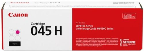 Canon CRG-045HM Lézertoner LBP613Cdw, LBP611Cn, MF635Cx nyomtatókhoz, magenta, 2,2k