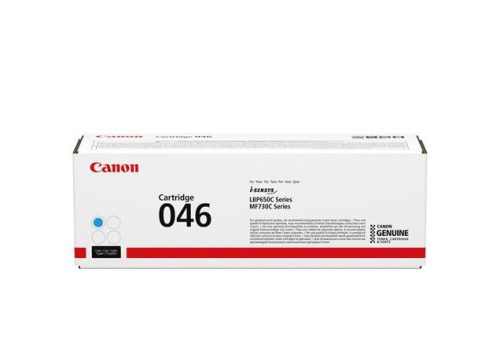 Canon CRG-046C Lézertoner LBP654 nyomtatóhoz, cián, 2,3k