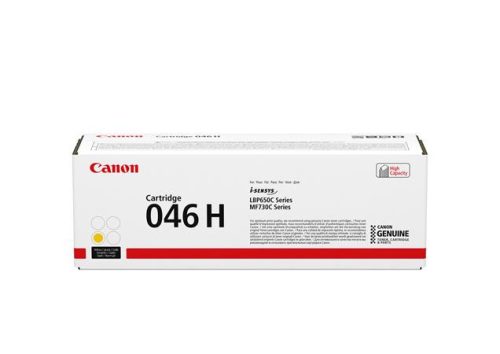 Canon CRG-046HY Lézertoner nagykapacitású, LBP654 nyomtatóhoz, sárga, 5k