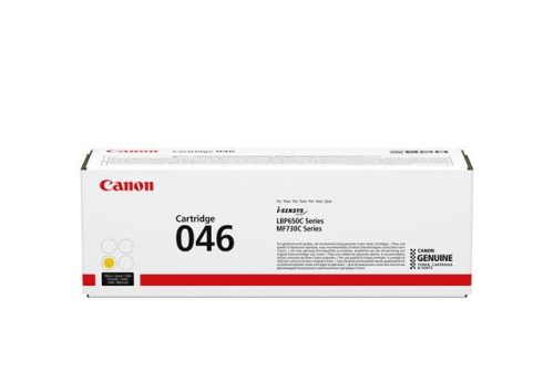 Canon CRG-046Y Lézertoner LBP654 nyomtatóhoz, sárga, 2,3k