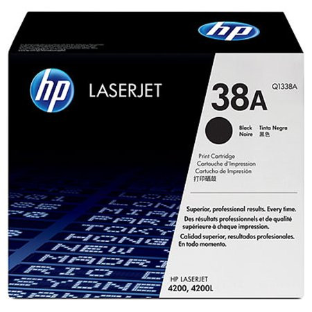 HP Q1338A Lézertoner LaserJet 4200 nyomtatóhoz, HP  38A, fekete, 12k