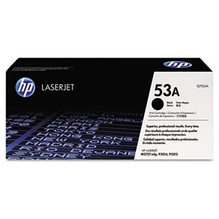 HP Q7553A Lézertoner LaserJet P2014, P2015, M2727MFP nyomtatókhoz, HP  53A, fekete, 3k